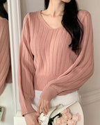 Balloon Sleeves Knit