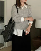 Baby Heart Pure Wool Cardigan