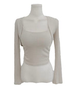 Bolero Padded Camisole Set
