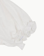 Off-Shoulder Back Ribbon Dress