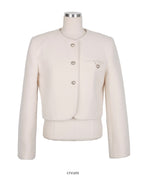 Lumiere Silver Button Jacket