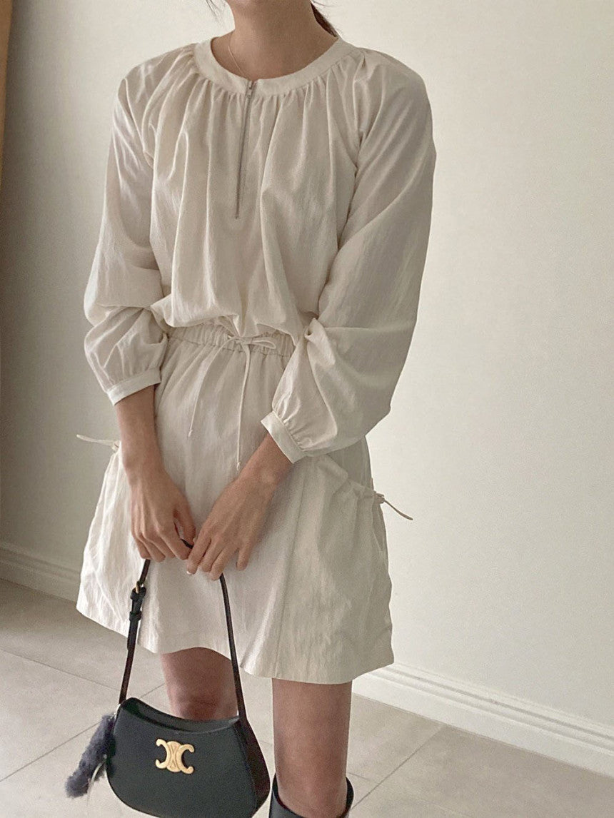 [ Pre-order ] Mine Cargo String Dress