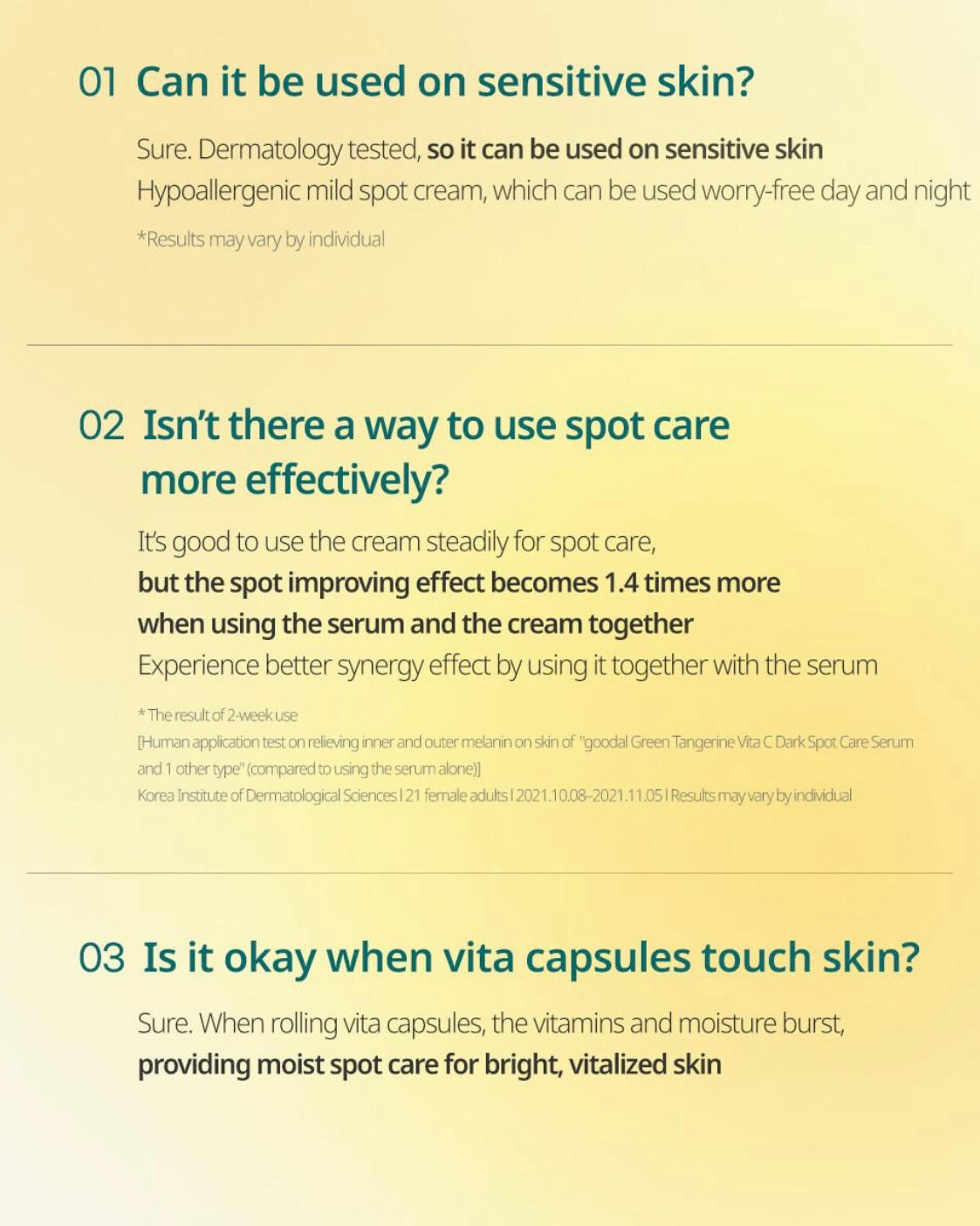 [ goodal ] Green Tangerine Vita C Dark Spot Cream 75mL