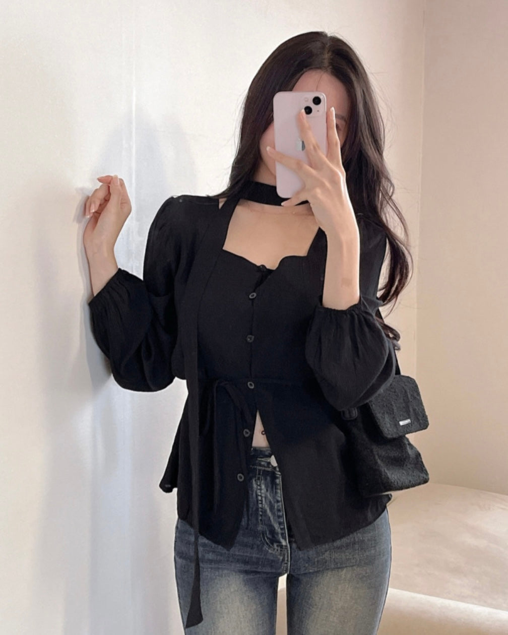 Linda Tie Blouse