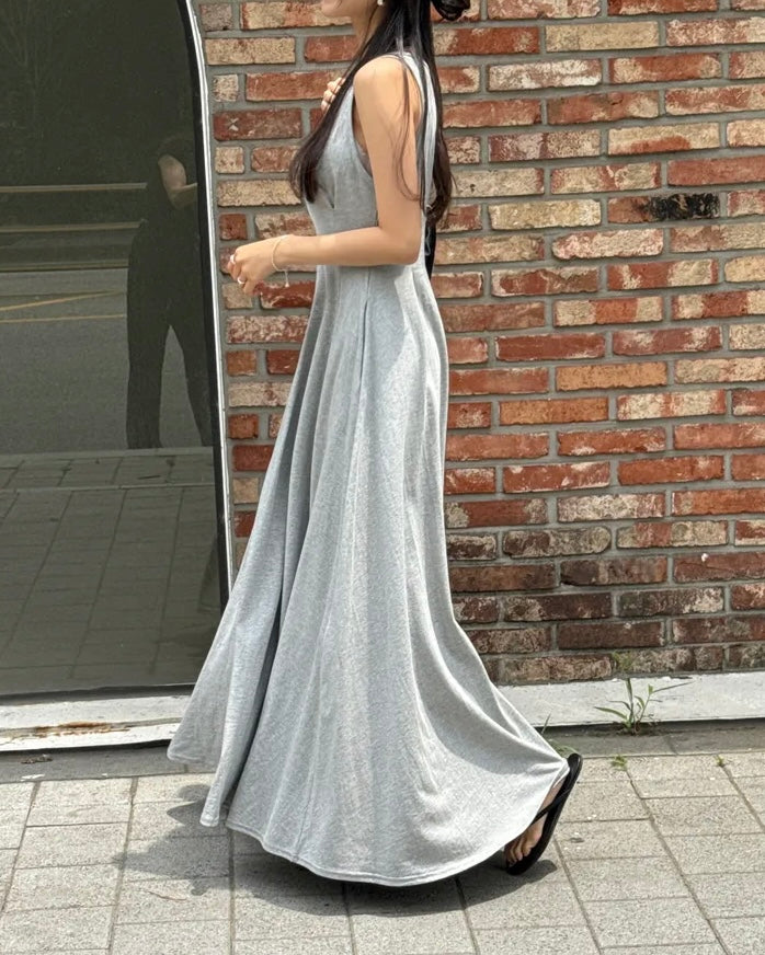 [ Sale Excluded ] Mui Pintuck Sleeveless Dress