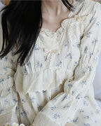 Flower Lace Night Dress