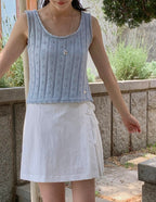 Lychee Knitted Sleeveless
