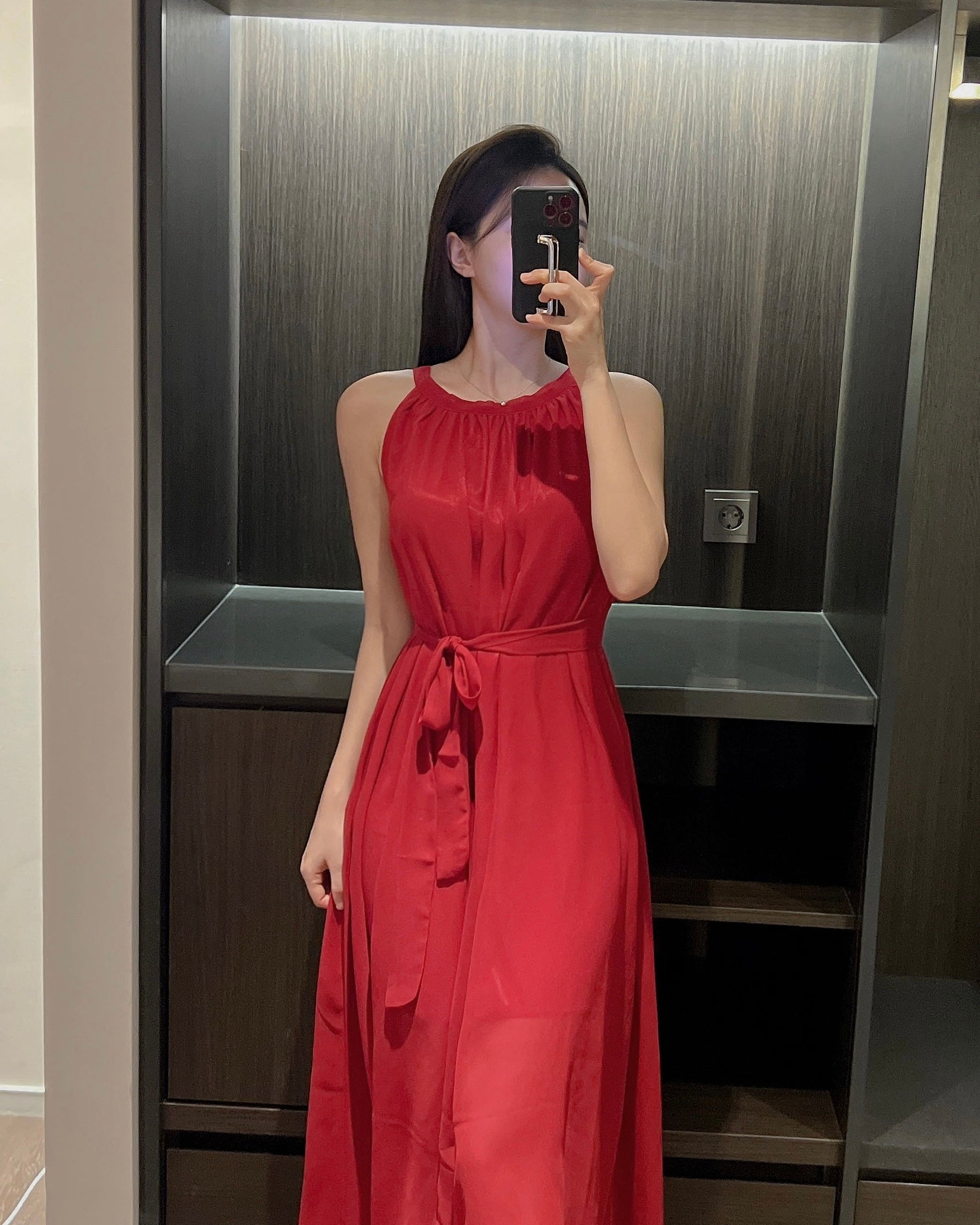 Glow Long Dress