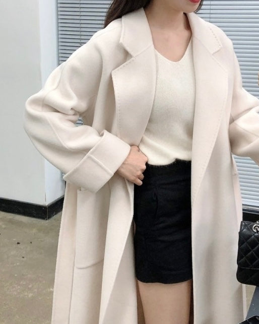 Premium Arwen 90% Wool Coat