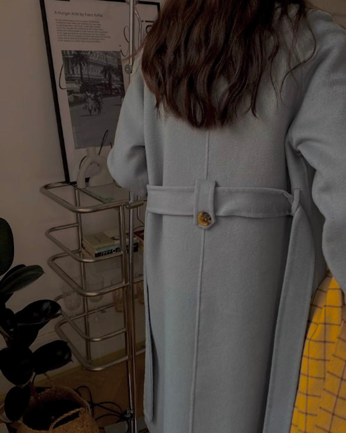 Parisian 100% Wool Trench Coat