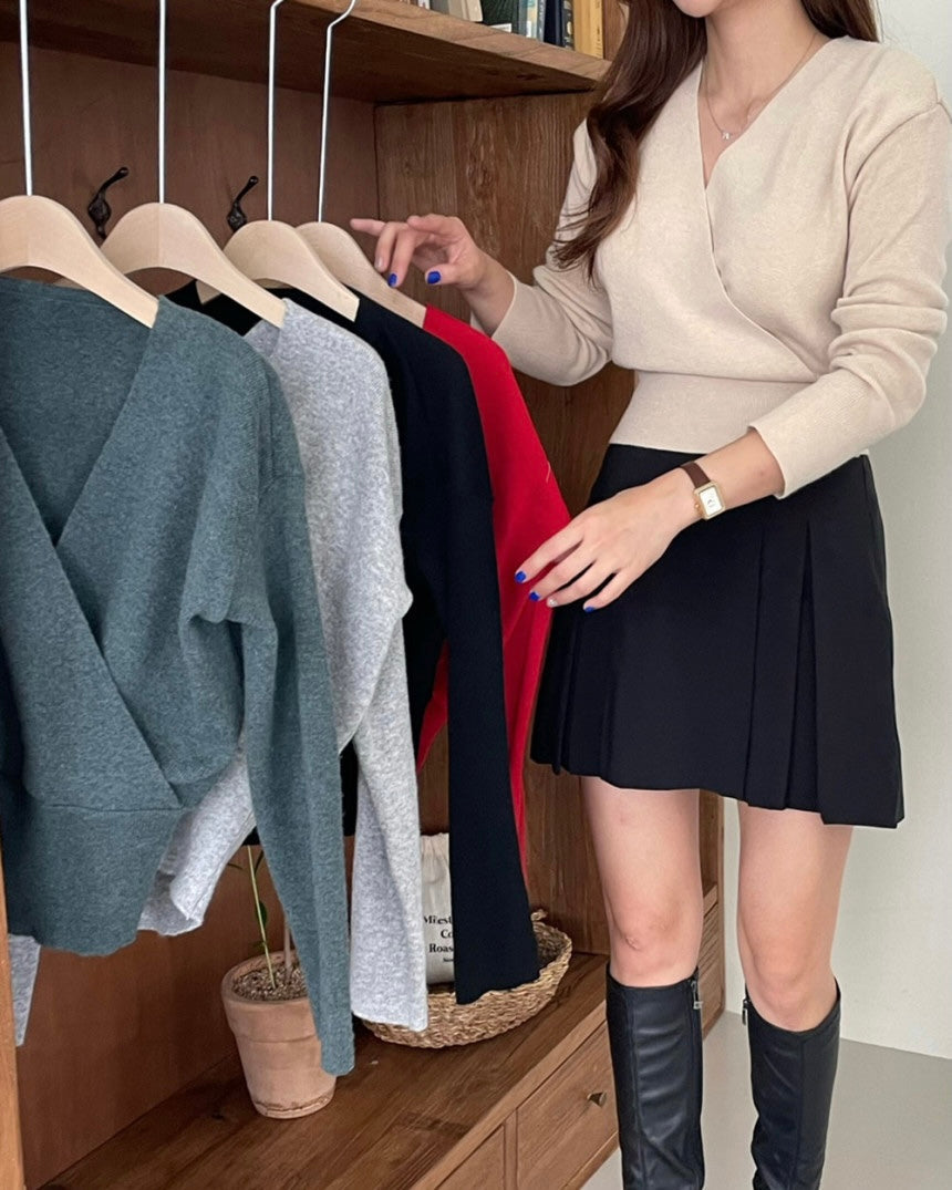 Soft Wrap Knit