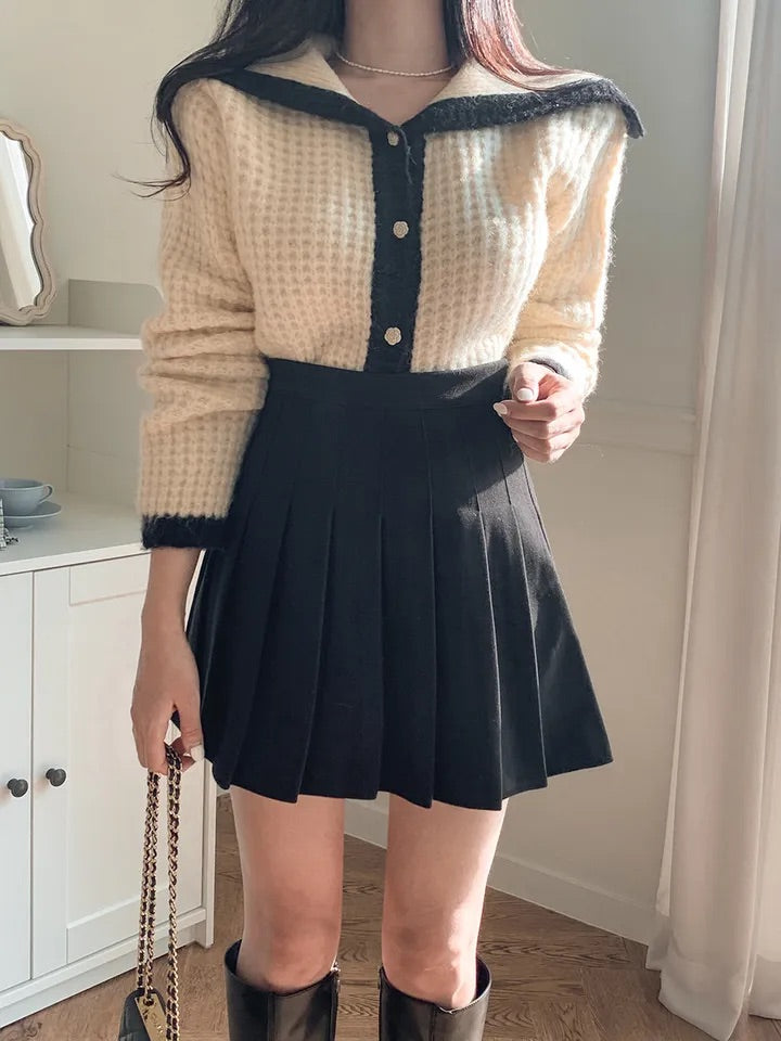Waffle Cardigan