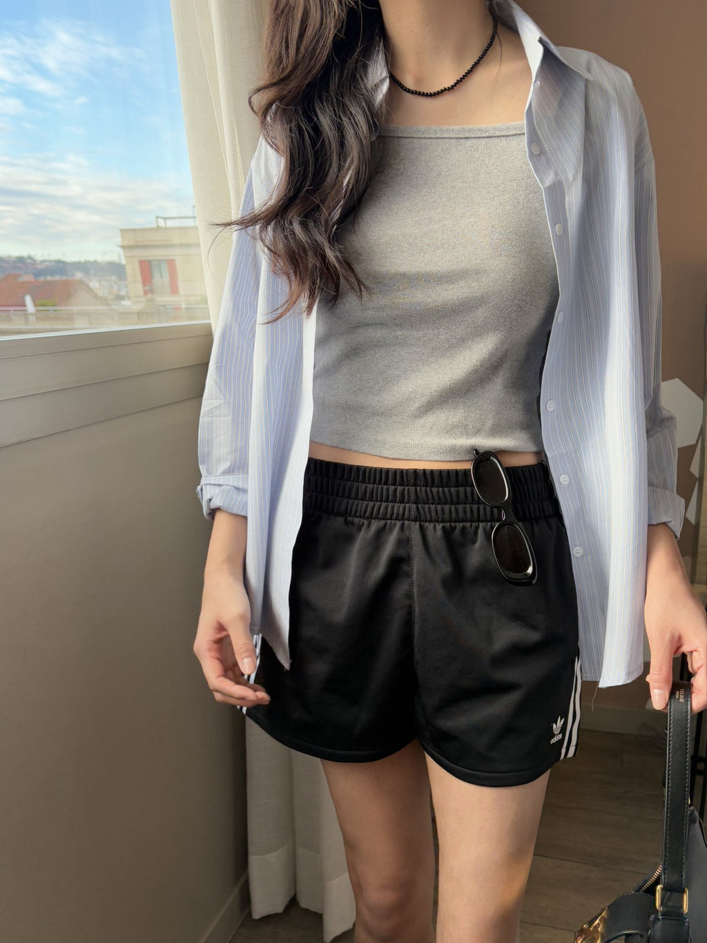 Over Striped Shirt