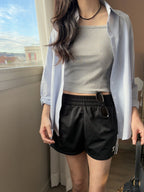 Over Striped Shirt