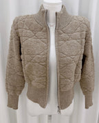 Link Knit Zip-Up