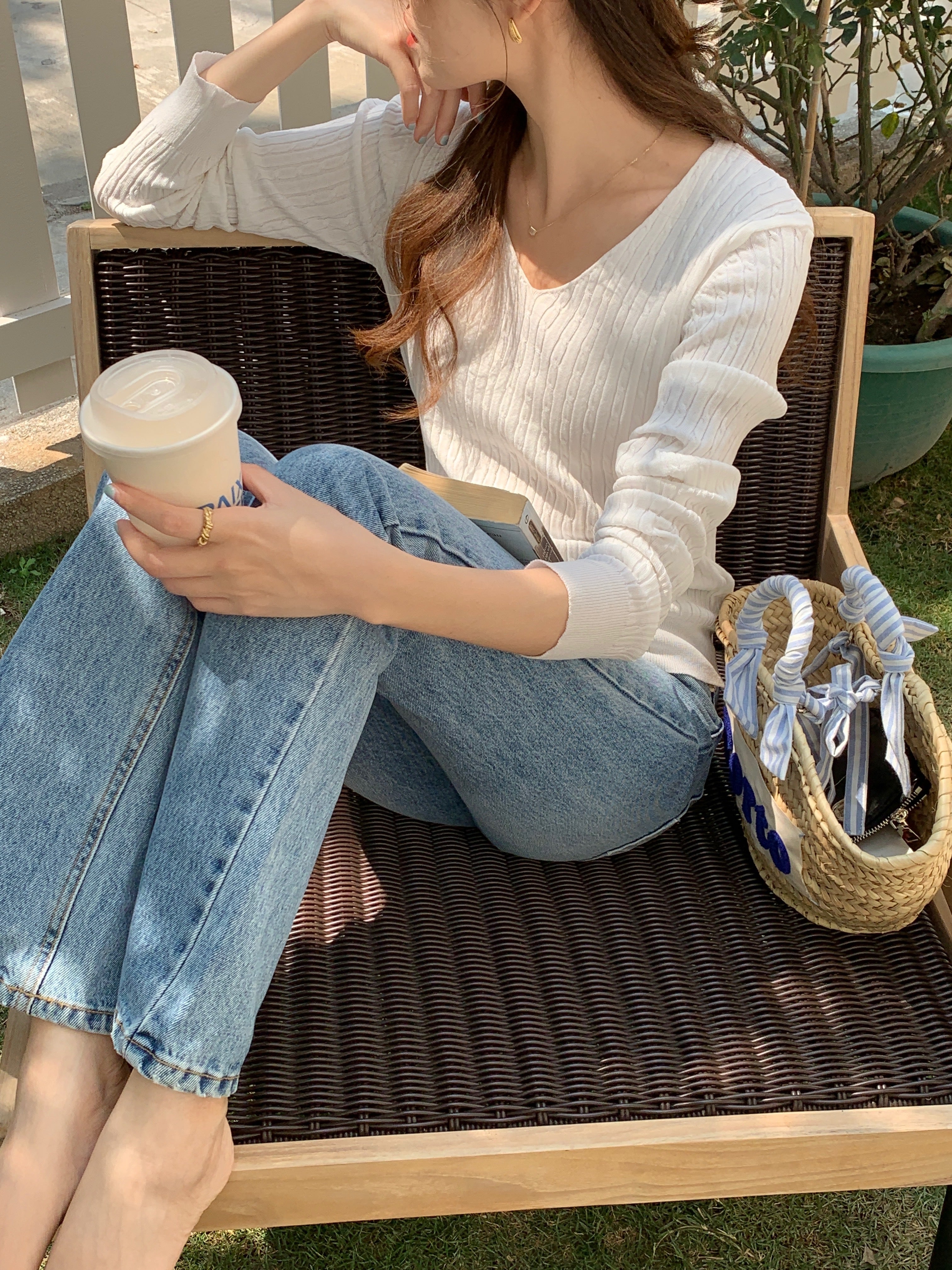 If V-Neck Knit