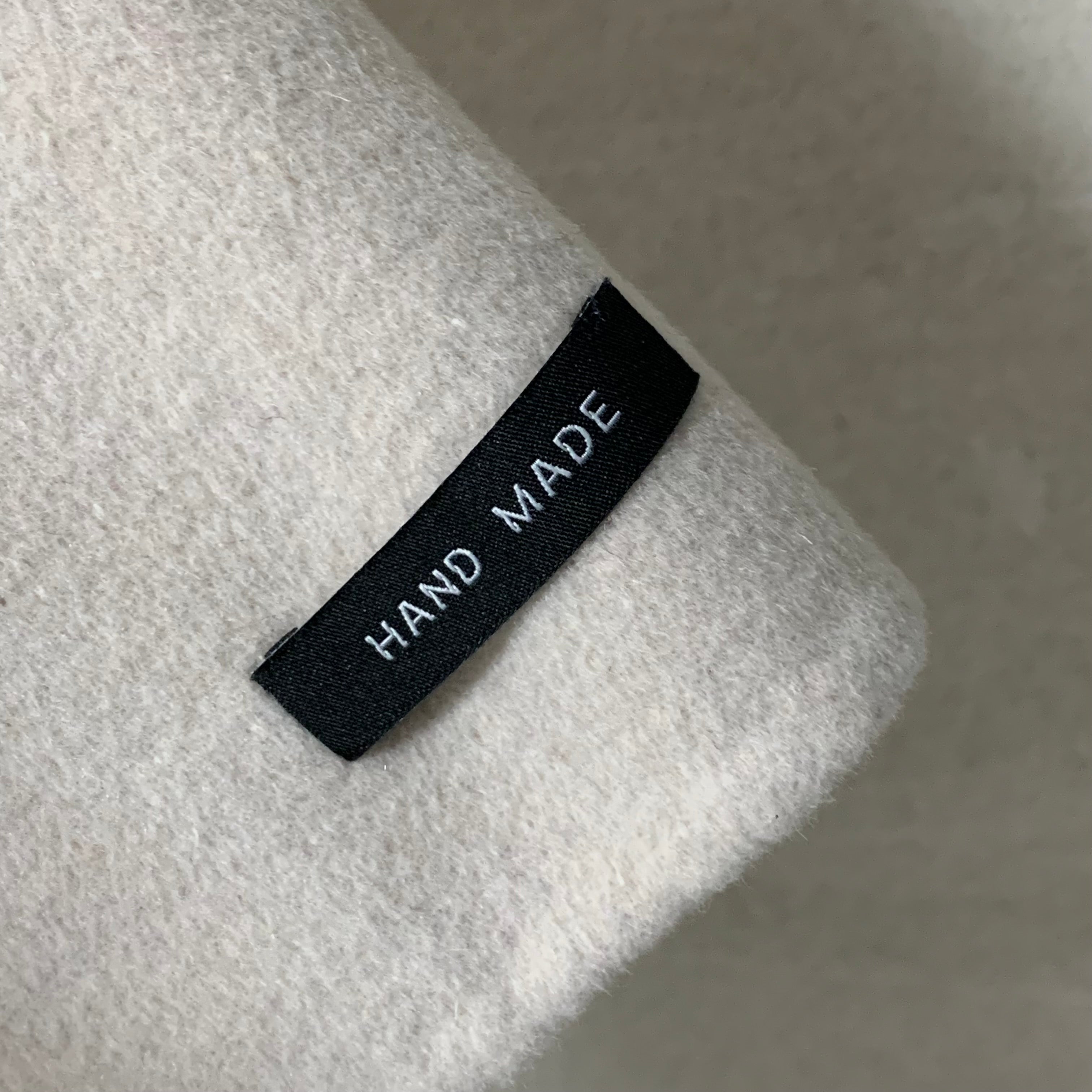 Double Button 100% Wool Coat