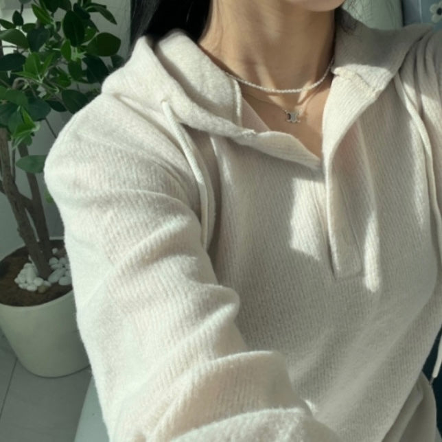 Fleece Hoodie Long Dress