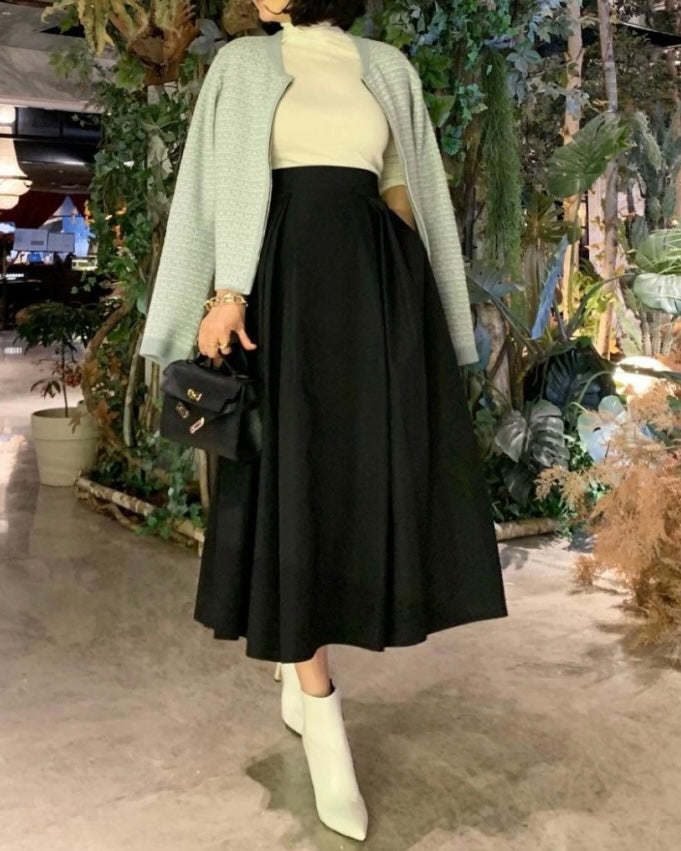 Hepburn Long Skirt