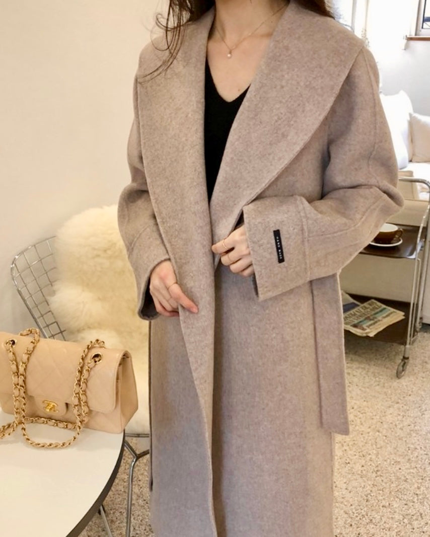Briana Handmade 90% Wool Coat