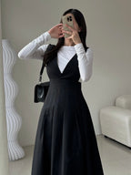 Bath Pleats Long Dress