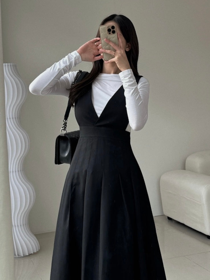 Bath Pleats Long Dress