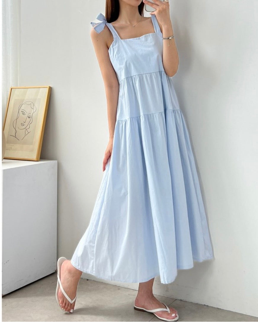 [ Sale Excluded ] Cheery Ribbon Dress