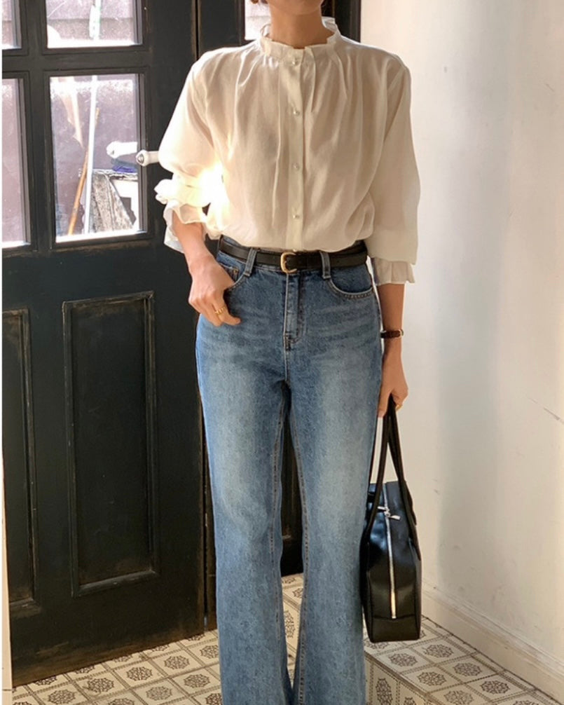 Violet Pearl Blouse