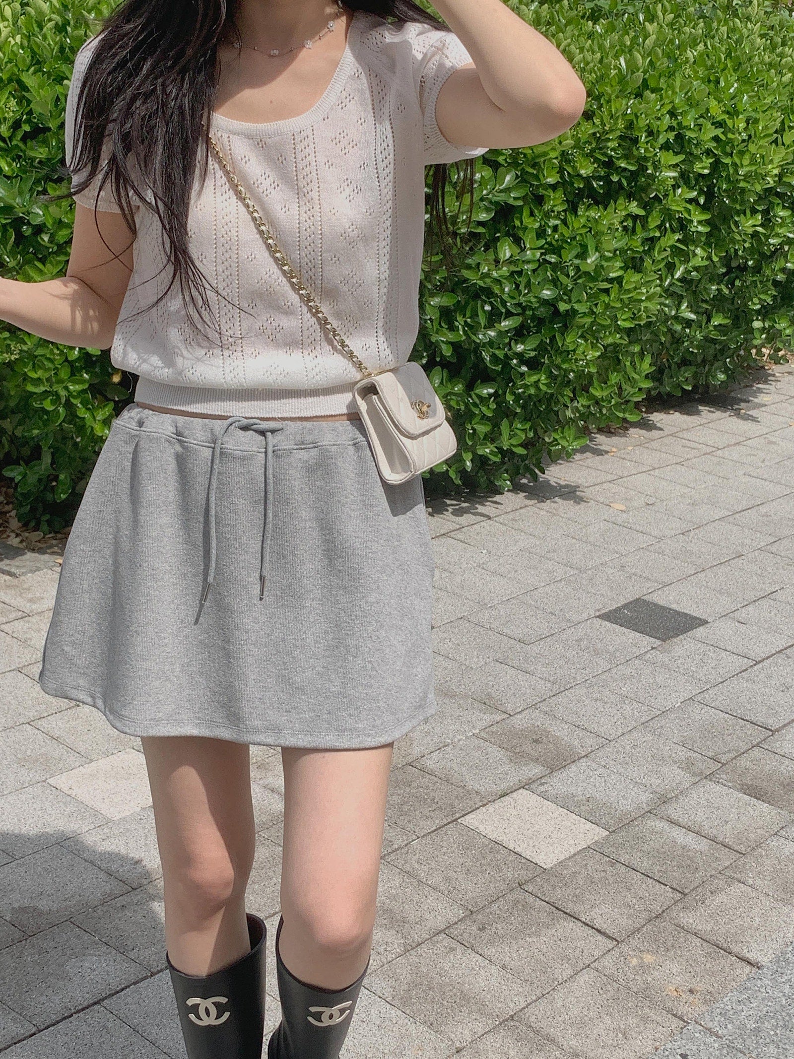 Soda Scoop-Neck Knit