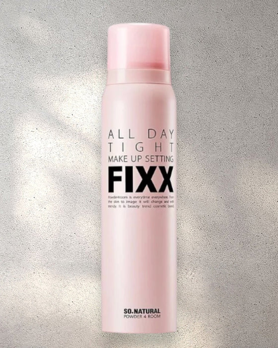 [ So Natural ] All Day Tight Make Up Setting Fixx - 75ml + Gel Fixer 15ml