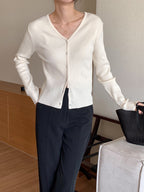 Matcha Ribbed Cardigan