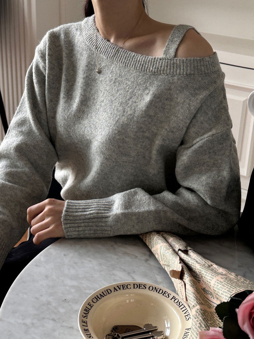 Soft Whisper Off-Shoulder Knit