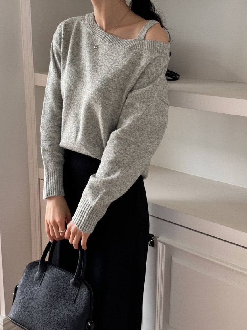 Soft Whisper Off-Shoulder Knit