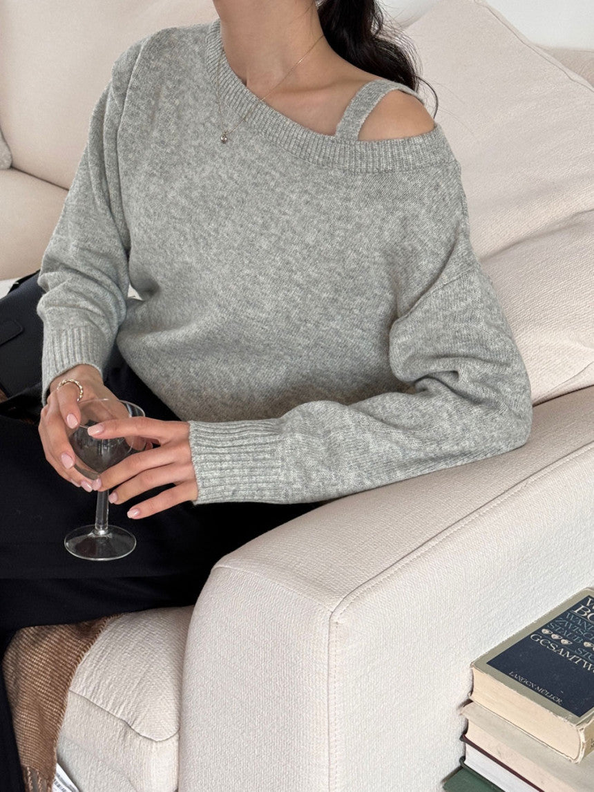 Soft Whisper Off-Shoulder Knit