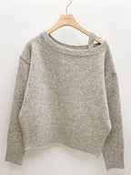 Soft Whisper Off-Shoulder Knit
