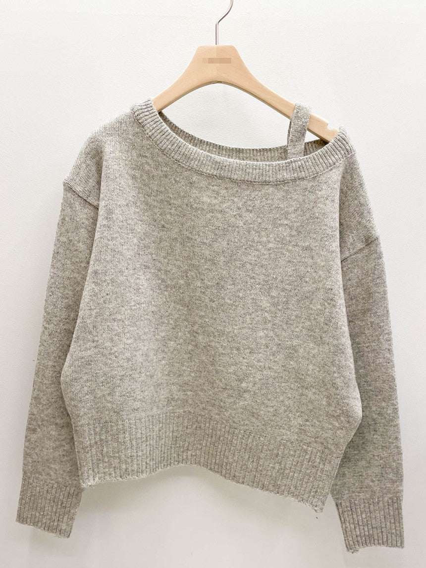 Soft Whisper Off-Shoulder Knit