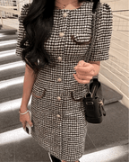 Angela Wool Tweed Dress