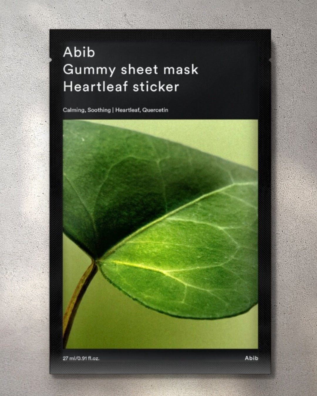 [ Abib ] Gummy Sheet Mask Heartleaf Sticker 1P