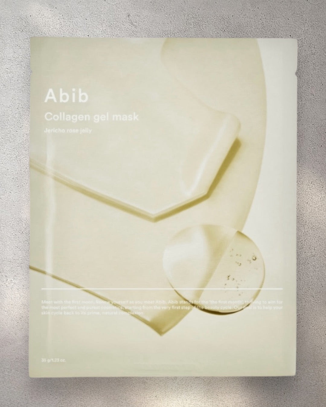 [ Abib ] Collagen Gel Mask Sheet Jericho Rose Jelly 1P