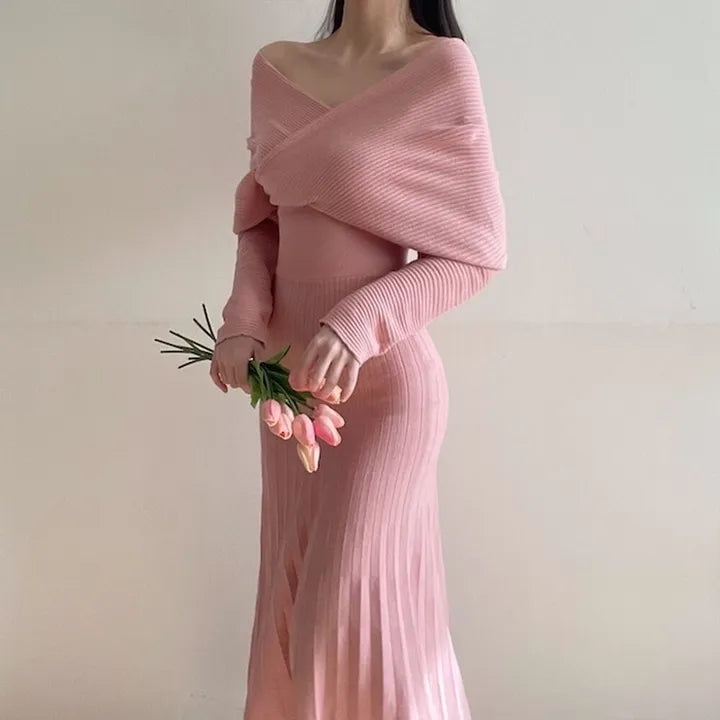 Celina Knit Long Dress