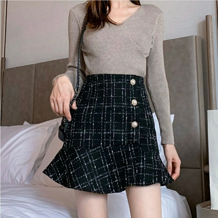 Coco Tweed Skirt