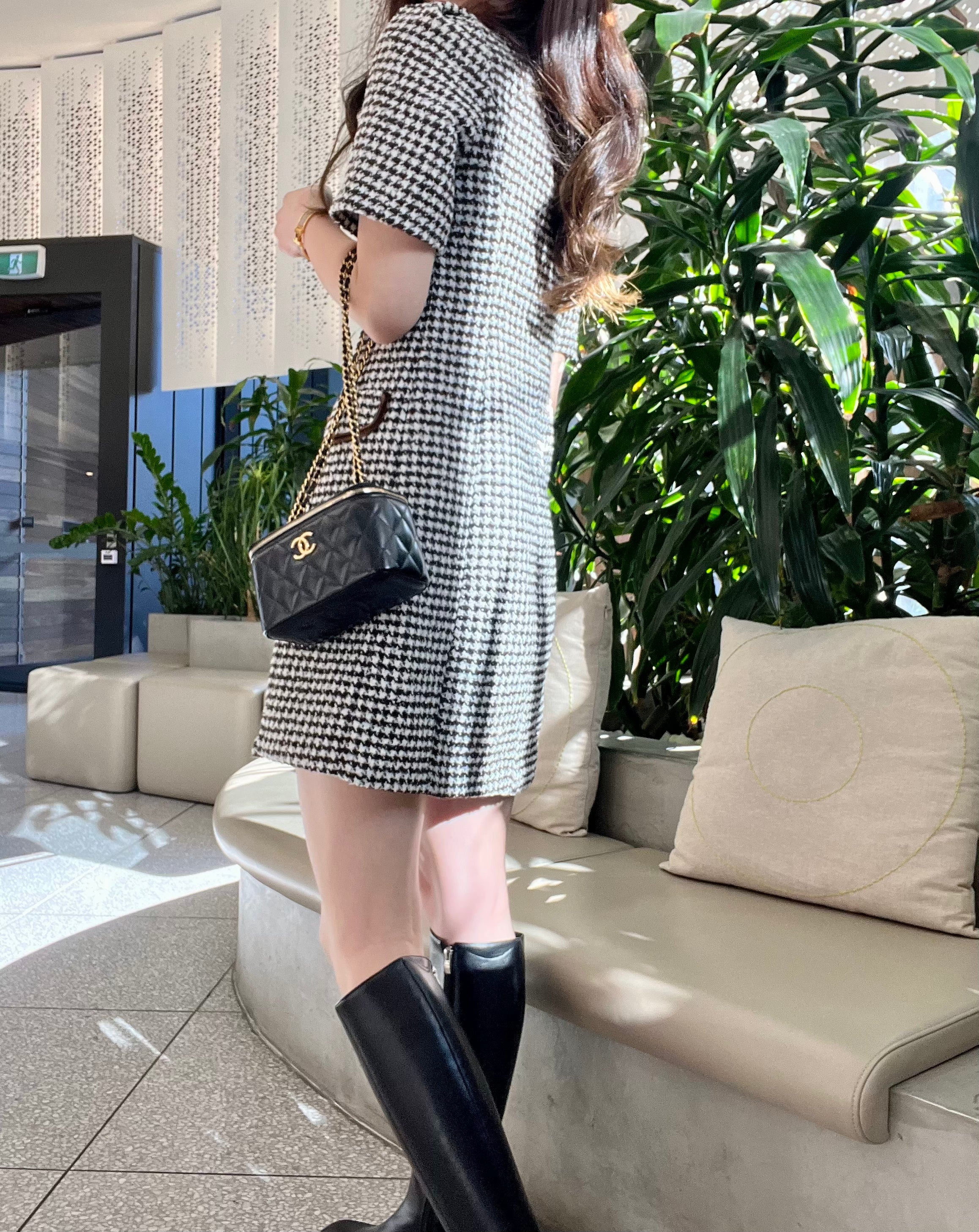 Angela Wool Tweed Dress