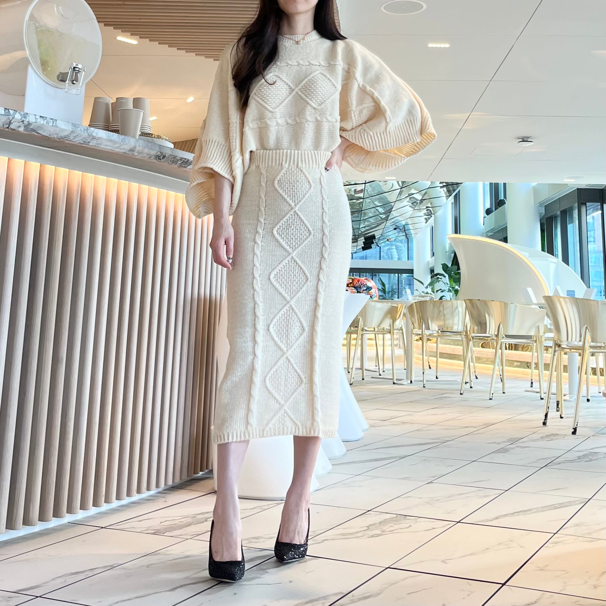 Elsa Knit Two-Piece Set