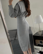 Balmy Zip-up Dress