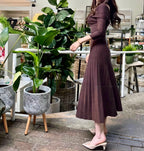 Celina Knit Long Dress
