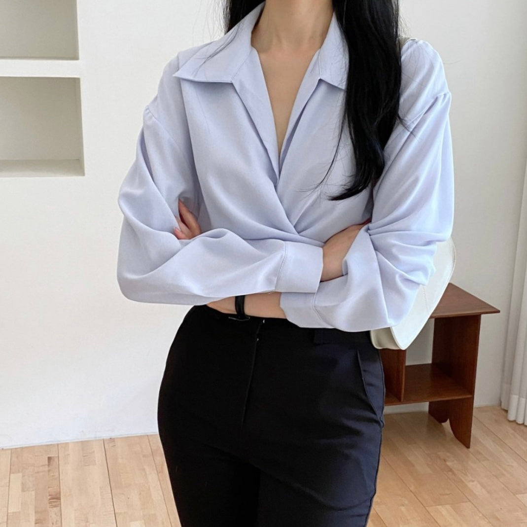 Vivas Back Ribbon Blouse