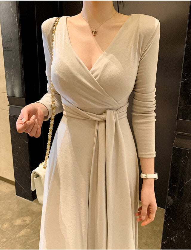 Luna Wrap Dress
