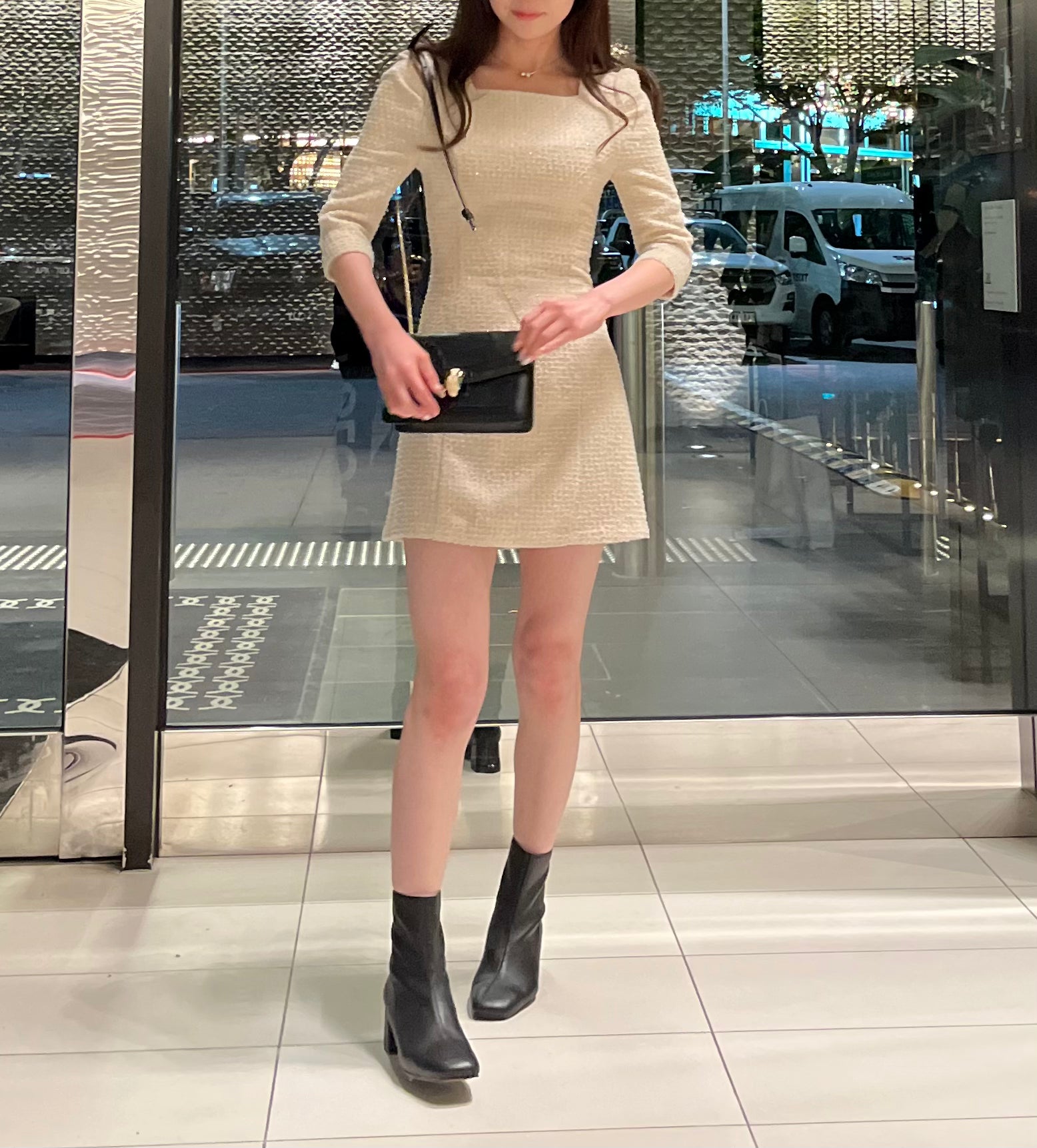 Twinkle Tweed Dress