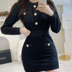Embossed Hound Two-Piece
