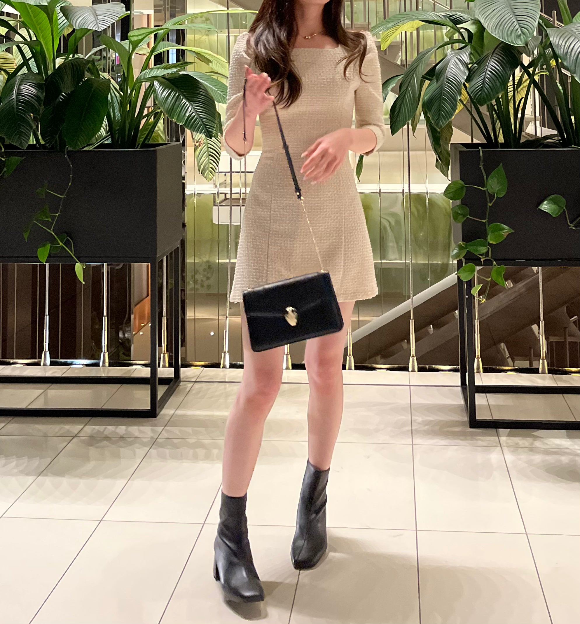 Twinkle Tweed Dress
